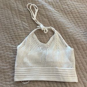 Aerie Crochet Crop Top NWT